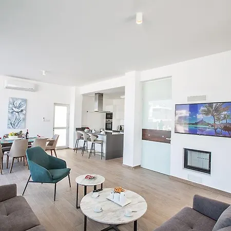 ヴィラ Villa Olive Titan, Brand New,Exquisite 5Bdr Protaras Villa With Pool,Close To The Beach